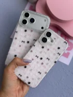 قاب Kawaii Pink Star آیفون (کدC2216) - Image 11