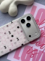 قاب Kawaii Pink Star آیفون (کدC2216) - Image 9