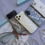 قاب آیفون Ice Butterfly هولوگرامی با آویز ست