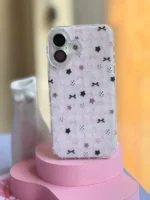 قاب Kawaii Pink Star آیفون (کدC2216) - Image 2
