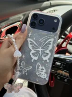 قاب Ice Butterfly با آویز (کدC2230) - Image 3