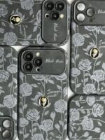 قاب موبایل آیفون گل رز دارک نایت - Image 2