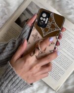 قاب موبایل شیائومی لویی ویتون آینه و نگین حلقه - Image 3