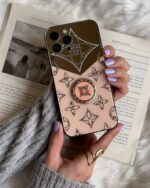 قاب موبایل شیائومی لویی ویتون آینه و نگین حلقه - Image 2