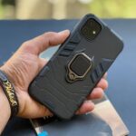 قاب موبایل آیفون آرمور بتمن حلقه دار مشکی - Image 2
