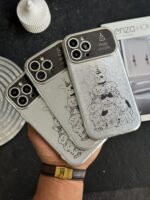 قاب موبایل آیفون پارتی سگ و گربه کرومی - Image 2