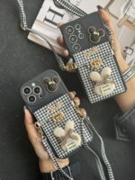 قاب موبایل آیفون باربری زبرا پترن سیاه و سفید - Image 2