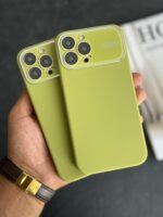 قاب موبایل آیفون سیلیکون اتوفوکس سبز - Image 2