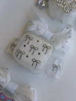 پک محافظ آداپتور 20 وات اپل 5 تکه طرح دار + محافظ سیم پارچه ای (کدa0320) - Image 4