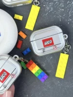 کاور ایرپاد LEGO | کاور فانتزی AirPods با آویز لگو - Image 4