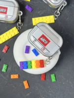 کاور ایرپاد LEGO | کاور فانتزی AirPods با آویز لگو - Image 6