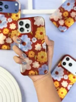 قاب گلستان آیفون با زمینه قرمز | قاب IMD مقاوم برای آیفون 12 تا 17 Pro Max - Image 8