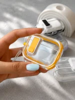 کاور شفاف قفل‌دار ایرپاد CAND Clear | آنتی‌شوک با گیره - Image 5