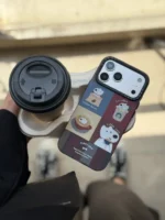 قاب فانتزی آیفون Puppy Love Coffee | قاب دخترانه طرح سگ - Image 5