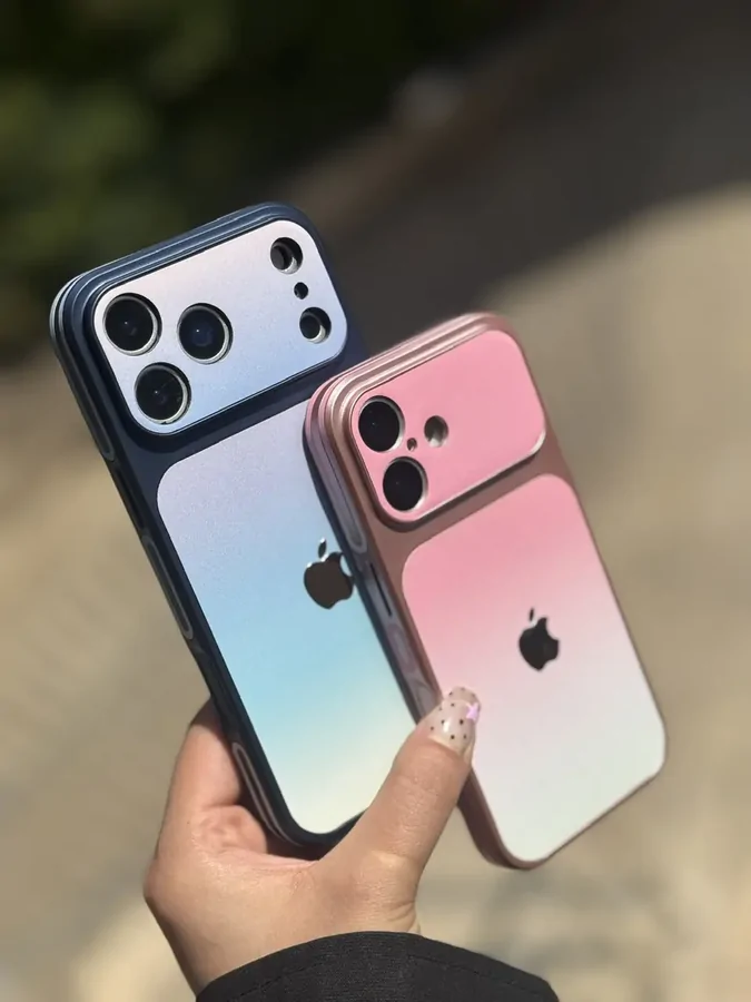 قاب پاستیلی مینیمال آیفون Cute Pastel Case