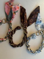 بند مچی اسکارف لاکچری گاردن طرح LV و Gucci