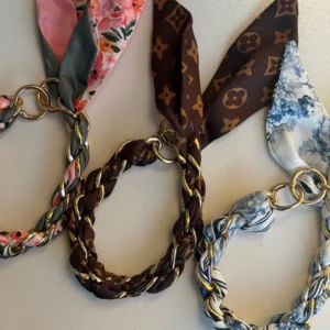 بند مچی اسکارف لاکچری گاردن طرح LV و Gucci