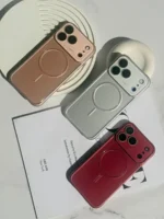 قاب گوشی مگسیف آیفون Ring Glass Case شیشه‌ای | آیفون ۱۳ تا ۱۸ پرومکس - تصویر 3