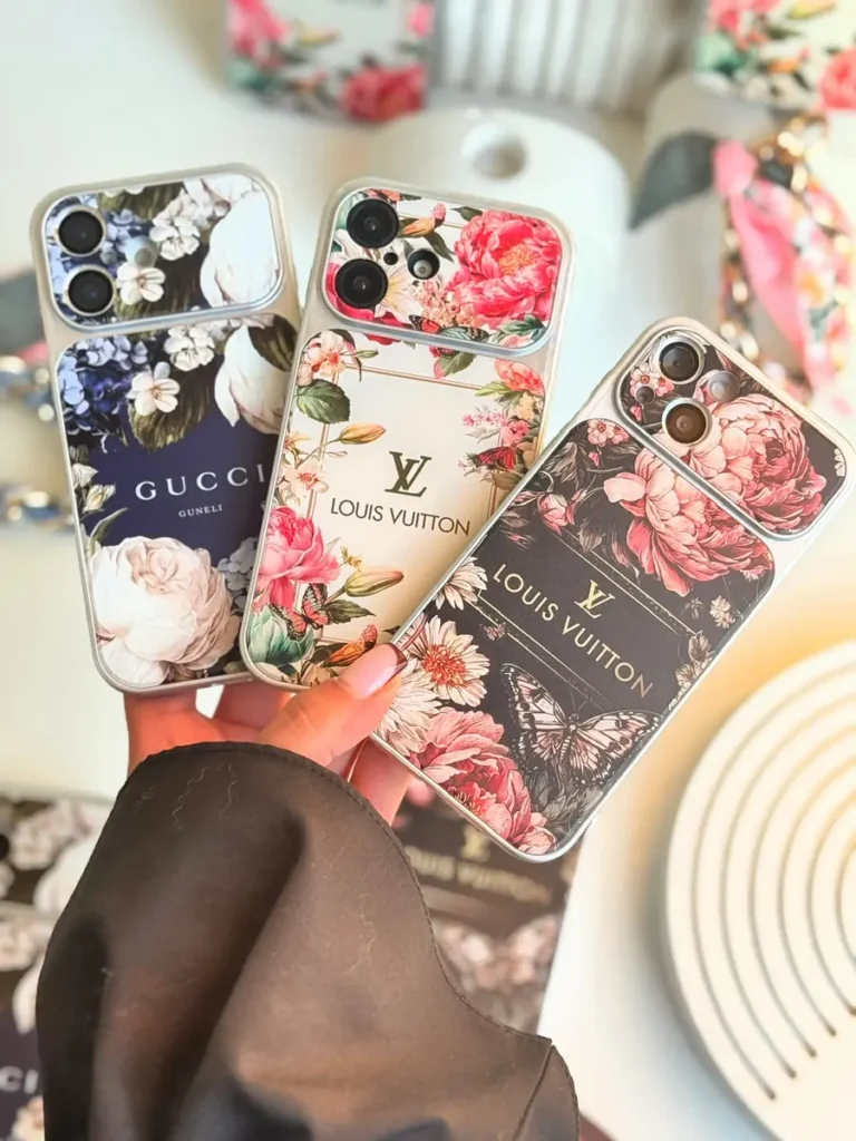 قاب گوشی لاکچری گاردن آیفون طرح LV و Gucci
