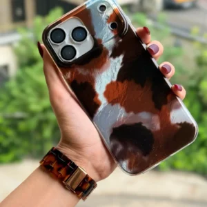 قاب گوشی Buffalo براش قهوه ای IMD آیفون ۱۲ تا ۱۸ پرومکس