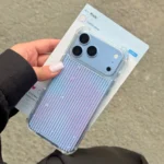 قاب گوشی کهکشانی Galaxy ایربگ دار پشت طلقی آیفون ۱۳ تا ۱۸ پرومکس